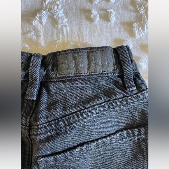 Pacsun Ripped Dad Jean (black) - Size 22 - Picture 3 of 5